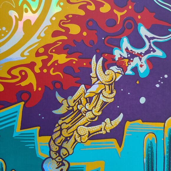 Dirty Heads Signed Foiled Concert Poster Phoenix, Arizona 8/25/24 Limited 21/25 - Picture 5 of 9